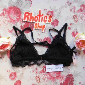 NWT Laurel Strappy Pintuck Bralette